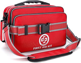 Professional 500 Piece Emergency First Aid Kit for Home, Car, Travel, Camping, Truck, Hiking, Sports, Office, Vehicle & Outdoor Emergencies - Emergency Medical Kit, Large First Aid Kit Survival product image