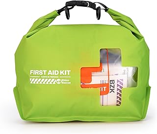 RHINO RESCUE Waterproof Boat First Aid Kit, Lightweight Boat Accessories Dry Bag, Emergency Marine Survival Supplies for Outdoor Kayak, Fishing, Floating, Swimming, Beach & Camping (Green) product image