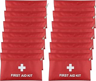 AOUTACC 12 Pack First Aid Kit Empty Bag, Travel Empty First Aid Kit Pouch Bag for Emergency at Home, Office, Car, Outdoors, Camping(Bag Only) product image