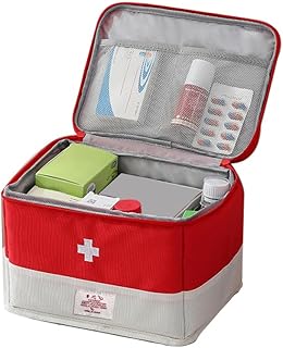 Travel Medicine Bag Organizer, Medical Bag Empty, for Home, Travel, Camping, Car, Hiking & Outdoor Emergencies, Emergency Medical Kits product image