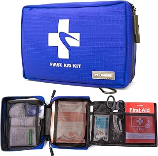 300 PCS First Aid Kit for Home, Car, Travel, Camping, Hiking, Truck, Office, Businesses, Sports & Outdoor, Premium Waterproof Compact Trauma Medical Kits for Any Emergencies product image