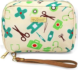 Portable Travel First Aid Kit for Kids and Adults, 143 Pieces All-Purpose Emergency First Aid Kit for Home, Car, Diaper Bag, Survival, Camping, Hiking, and More (Off-White) product image