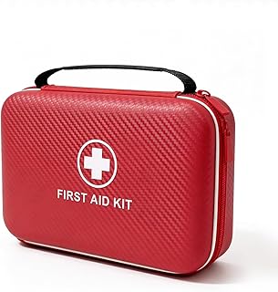 First Aid Kit - Smart Compartments Medical Kit with EVA Hard Shell, Large Capacity for Various Emergency Supplies, Emergency Kit for Home, Car, Travel, Businesses, Camping, Hiking, Outdoor Emergencies product image