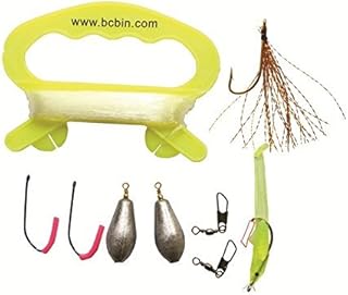 Survival Fishing Kit - Compact Kit for Campers/Hikers (10 Pieces) product image