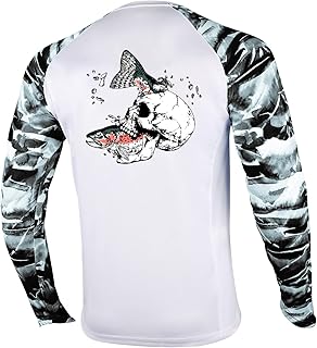 Palmyth Fishing Shirt for Men Long Sleeve Sun Protection UV UPF 50+ T-Shirts with Pocket product image