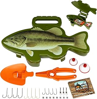 Flambeau Outdoors Wild Bite Fishing Tackle Box Kit product image