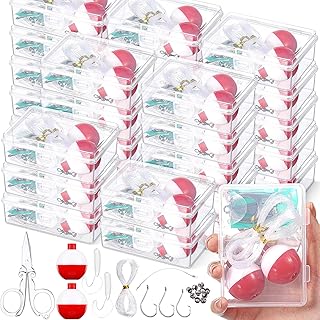 VioraWhite 30 Sets Mini Fishing Kits Bulk Emergency Survival Fishing Kits Fishing Tackle Box with Tackle Included Small Fishing Accessories Kit for Beginner Gifts Summer Outdoor Compact Fishing product image
