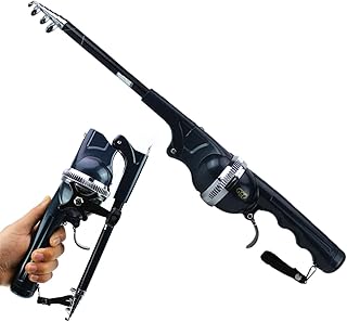 Portable Pocket Fishing Rod & Pole - Collapsible Telescopic Design, Ultra-Compact Foldable Fishing Gear for Travel/Hiking/Backpacking product image