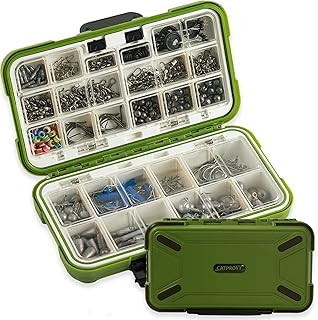 397-Piece Freshwater Fishing Tackle Kit with Waterproof Tackle Box – Compact Bass & Trout Lure Set for Beginner and Pro Anglers, Fishing Gear Set Equipment for Bass Trout Gifts for Men,Kids product image