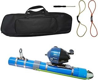 Portable Fishing Catapult Rod, Durable & Lightweight Telescopic Lure & Bait Launcher for Saltwater & Freshwater, High Elasticity Casting Tool, Professional New Model Travel Fishing Gear product image