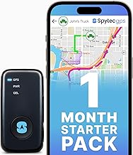 Spy Tec Atlas GPS Tracker for Vehicles & Kids | Up to 14-Day Battery Life | Geofencing, Portable Real Time Mini GPS Car Tracker w/Lifetime Support | Starter Kit with 1st Month Included product image