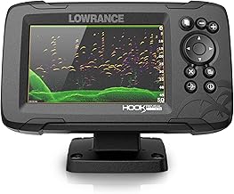 Lowrance HOOK Reveal 5 SplitShot - 5-inch Fish Finder with SplitShot Transducer, Preloaded C-MAP US Inland Mapping product image