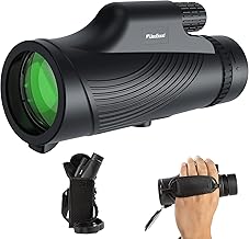 Monocular Telescope, 10x42 Monoculars for Adults, Usogood Compact Portable Waterproof Monocular with Hand Strap, Lightweight Handheld Pocket Telescope for Bird Watching product image
