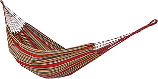 Sunnydaze Double Brazilian Cotton Hammock for Outside - 450-Pound Capacity Outdoor Hammock - Sunset product image