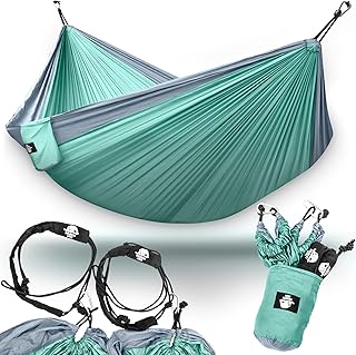 Legit 2 Person Camping Hammock - Double Tree Hammock - Portable & Heavy Duty - Perfect for Outdoor & Travel product image