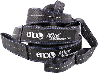 ENO Atlas Suspension System - Tree Strap for Hammock - Accessories for Camping, Hiking, and Backpacking - Black/Royal product image
