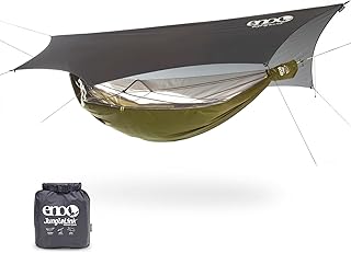 ENO, Eagles Nest Outfitters JungleLink Shelter System with Hammock with Bug Net, Straps and Rain Tarp product image