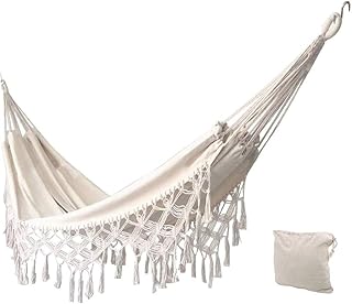 Outdoor Hammock Patio Hammock Beach Vacation Camping Climbing Traveling Hiking Picnic Outdoor Recreation Suitable for 2 Adults with a Maximum Load of 400lbs product image