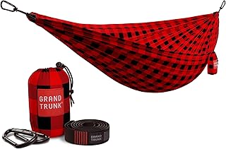 GRAND TRUNK TrunkTech Double Hammock | Ultra-Strong & Lightweight | 11 ft Hammock with Ripstop Nylon | 500 lb Capacity | Fast-Drying & Weather-Resistant | Heritage product image