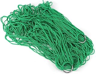 Swing Hanging Rope Hammock, Nylon Hanging Hammock, Sleeping Net Bed for Outdoor Camping (Green) product image