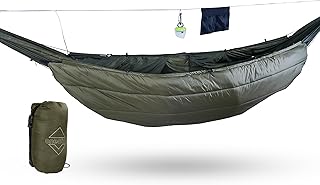 onewind Hammock Underquilt for Camping, Full Length and Lightweight Hammock Quilts with Insulation for Camping, Hiking, Backpacking, OD Green product image