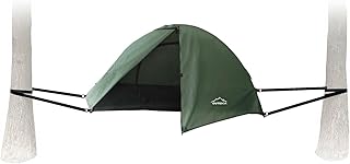 Lay Flat Hammock Tent - Waterproof Hammocks Tents for Camping with Mosquito net - Ultra Light Rain and Fly Proof Sleeping shelter Hybrid Hammok for Adults - All Weather and Seasons product image