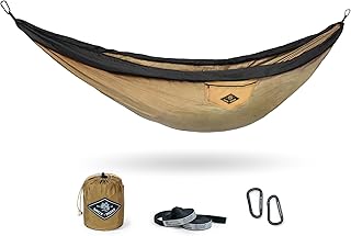 WHTE MOSS Suparpine I Hammock for Camping with Straps Included (Sand, Single) product image