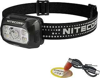 Nitecore NU30 500 Lumen LED Rechargeable Headlamp with White and Red Beams product image