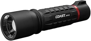 Coast XP11R 2600 Lumen USB-C Rechargeable LED Flashlight with Slide Focus® and Pure Beam® Focusing Optic, 4 Light Modes, Black product image