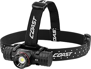 Coast® XPH34R 2700 Lumen USB-C Rechargeable-Dual Power LED Headlamp withPURE Beam® Twist Focus™ and Magnetic Base product image