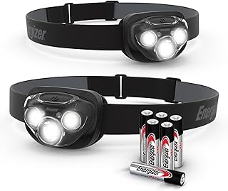 Energizer LED Headlamp PRO (2-Pack), IPX4 Water Resistant Headlamps, High-Performance Head Light for Outdoors, Camping, Running, Storm, Survival LED Light for Emergencies (Batteries Included) product image