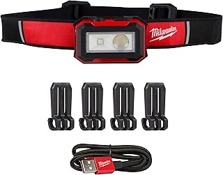 Milwaukee Rechargeable Magnetic Task Light, LED, 2 Foot Heavy Duty Cable, 0.51 lbs product image