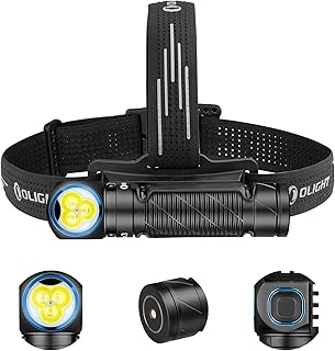 OLIGHT Perun 3 Rechargeable Headlamp Flashlight, 3000 Lumens LED Headlight with Red Light, Waterproof Head Lamp with Headband for Outdoor Camping, Hiking, Working(Black) product image