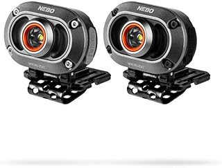 NEBO MYCRO 250 Rechargeable Headlamp | 250 Lumens, 3 Light Modes, Water Resistant, Adjustable Strap, Super Bright Head Lamp for Camping & Hiking, Includes USB Charging Cable — 2 Pack product image