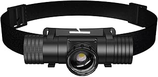 Headlamp Rechargeable, Super Bright Zoomable Headlamps, IPX6 Waterproof, 6 Modes Head lamp LED Rechargeable, Long Running Time Headlight, Hiking, Camping, Outdoors, Work, Family Safety (T11B) product image