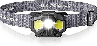 Rechargeable Headlamp with Red/Green/White 14 Modes, 1400 Lumens LED Head lamp Ultra-Bright Rechargeable, Headlamps with Memory Function, Ideal for Outdoor Camping, 1 Pack product image