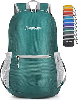 ZOMAKE Ultra Lightweight Hiking Backpack 20L, Packable Small Backpacks Water Resistant Daypack for Women Men(Dark Green) product image