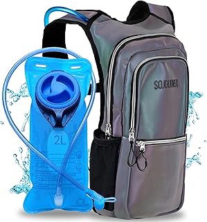 Sojourner Hydration Pack, Hydration Backpack - Water Backpack with 2l Hydration Bladder, Festival Essential - Rave Hydration Pack Hydropack Hydro for Hiking, Running, Biking, Festival Gear product image