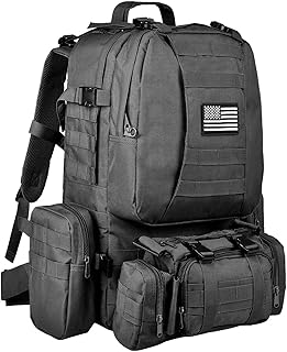 CVLIFE Tactical Backpack Military Army Rucksack 60L Large Assault Pack Detachable Molle Bag product image