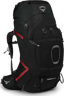 Osprey Aether Plus 70L Men's Backpacking Backpack, Black, L/XL product image