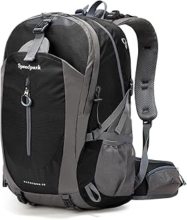 SPEEDPARK Hiking Backpack 40L Waterproof Hiking Daypack with Rain Cover, Outdoor Trekking Travel Backpacks for Men Women product image