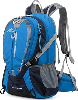 INOXTO Small Hiking Backpack with 2L Water Bladder and Rain Cover, 25L Hydration Daypack for Travel, Cycling, Camping, Outdoor product image