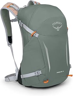 Osprey Hikelite 26L Hiking Backpack for Men and Women - Lightweight Daypack with Breathable Backpanel and Raincover - Ideal for Day Hikes, Travel, and Everyday Use in Any Weather, Pine Leaf Green product image