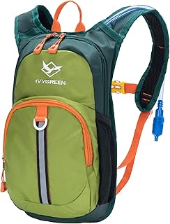 Ivygreen Kids Hydration Backpack, Hiking Backpack for Boys or Girls with 1.5L Water Bladder product image