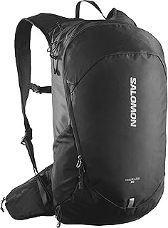 Salomon Unisex Trailblazer 20, Hiking & Trekking Backpack, 20-Liter - Black / Alloy - NS product image