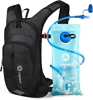 Nepest Hydration Pack Backpack for Women & Men, Lightweight Water Backpack with 2L Water Bladder for Hiking Cycling Running Biking product image