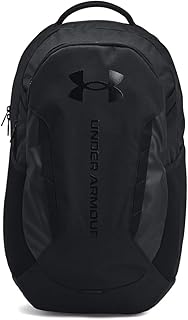 Under Armour Unisex-Adult Hustle 6.0 Backpack, (003) Black/Black/Black, One Size Fits Most product image