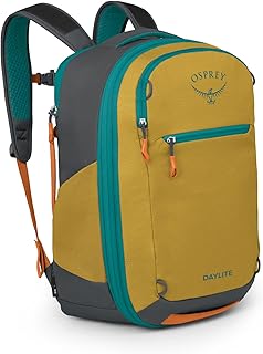 Osprey Daylite Expandable 26+6 Travel Pack, Tumbleweed Yellow/Tunnel Vision product image