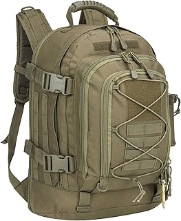Tactical Backpack Military Hiking Daypack - Molle Backpack for Men 3 Day Assault Pack Bug Out Bag for Camping Travel Army Hunting Gym Rucksack Survival (Green) product image