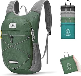 SKYSPER Foldable Hiking Backpack - 10L/15L Small Lightweight Daypack Breathable Travel Backpacks product image
